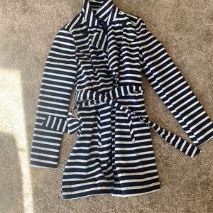 Express navy striped jacket